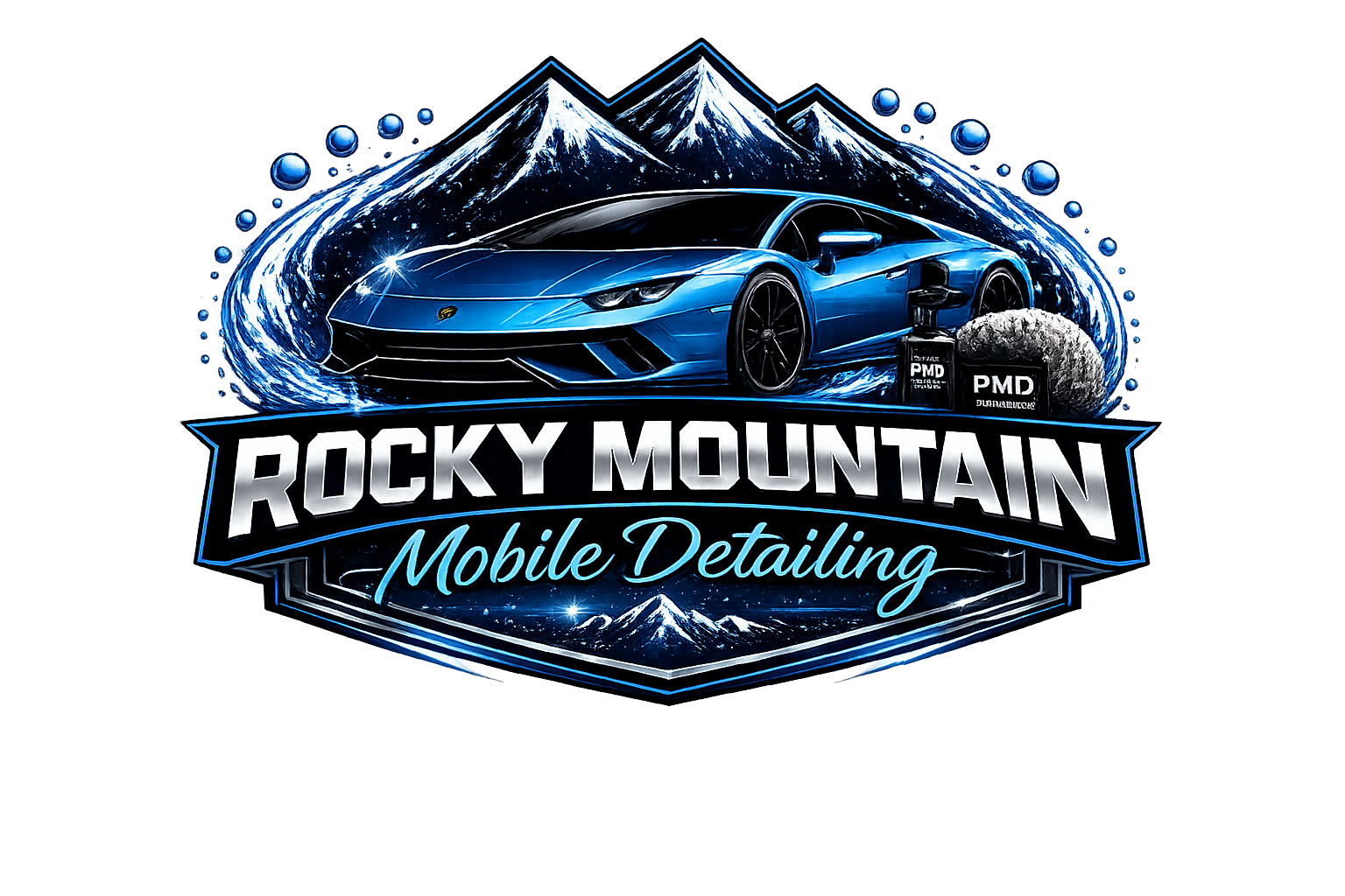 Rocky Mountain Mobile Detailing logo